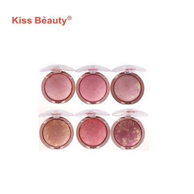 China Waterproof Natural Gold Baked Blusher 24K Long Lasting Private Label for sale