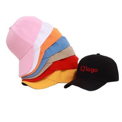 China Picture custom 100% cotton hat baseball hats for man high quality simple sports more color print logo hat for sale