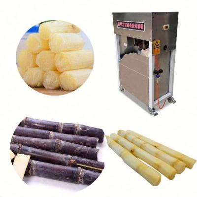 China Popular Selling Home Use China Sugar Cane Cutter Sugar Cane Skin Peeling Stripping Cutting Machine for sale