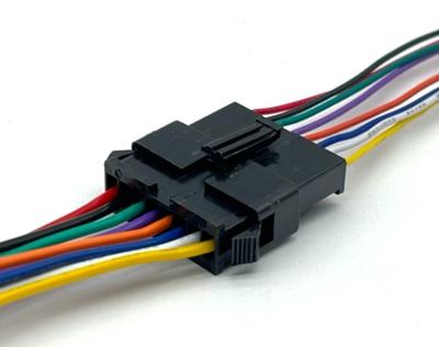 China Customizable JST SM2.5 8 Pin Connector Electrical Wire Harness Assembly ul1007 24awg for sale