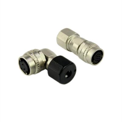 China 2 Pin 10 Pin DDK Waterproof Circular Connector With Solder Cup Termination for sale