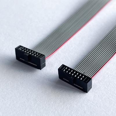 China 1.27mm Flat IDC Cable 10 Pin - 100 Pin Ribbon Cable Assembly Customized Length for sale