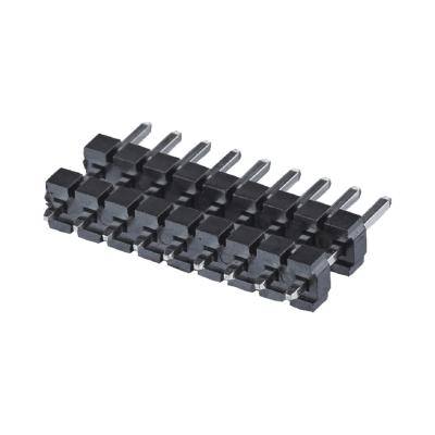 China 5.08mm Pitch Single Row Header Connector Straight Dip Type  2 - 20 Pin H2.5mm for sale