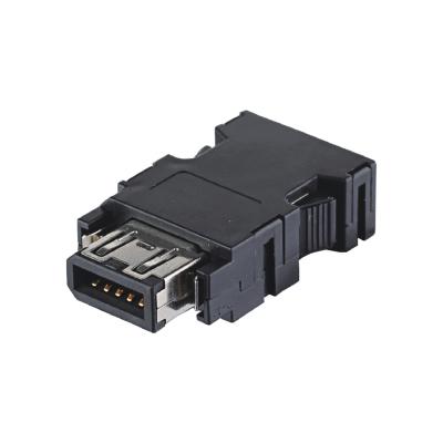 China IEEE1394 10 Pin Female Connector Server I/O Connector SM-10P Solder Type for sale