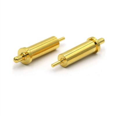 China Custom High Current Pogo Pin Connector Male Gender Gold Plated Smart Loaded Contact for sale