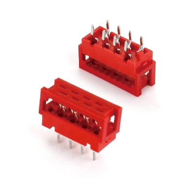 China Cable de fita plana de micro-coincidência vermelho TE 215083 IDC para conector 4/6/8/10/16/18/20 Pin à venda