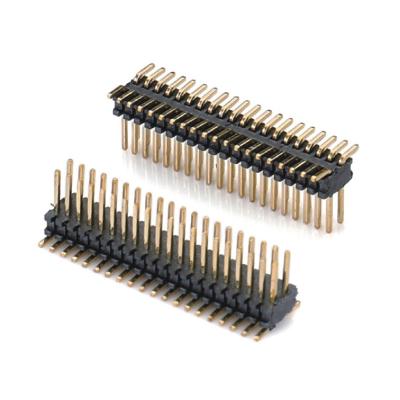 China 0.8mm Pitch Pin Header Connector Dual Row 4 Pin 80 Pin Smt Board To Board Connector for sale