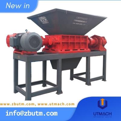 China Medium Double Shaft Shredder With PLC, Twin Shaft Shredding Machine, 2 shaft shredder, Plastic Shredding machine for sale