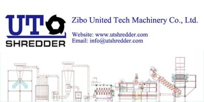 China Plastic film recycling - scrap plastic film recylcing line - manufacture: Zibo United Tech Machinery Co., Ltd. for sale