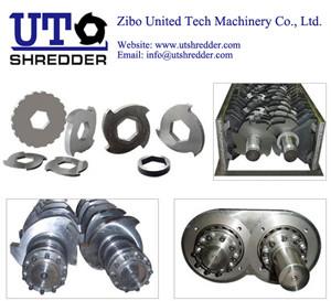 China double shaft shredder blade, single shaft shredder blade, crusher knife, OEM for sale