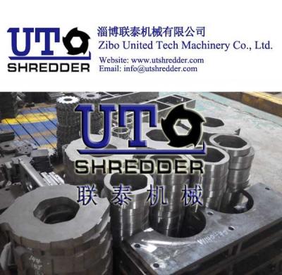 China double shaft shredder blade, single shaft shredder blade, crusher knife, OEM,blade part of shredder for sale