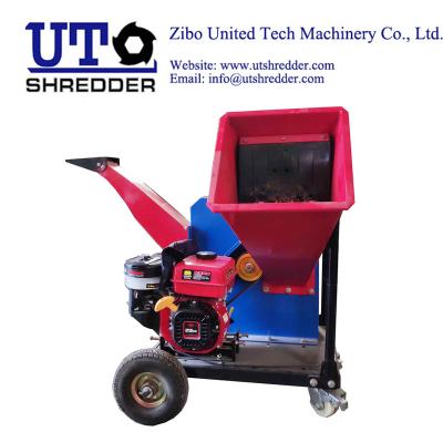 China Customiz petrol engine biomasschipper in woodchip maker tree shredding machine woodchipper manufacutre be customzied OEM for sale