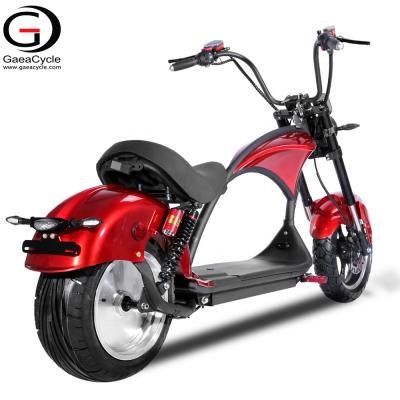 China New Alloy Wheel Lithium Battery Electric Scooter Design Citycoco Big Wheel EEC COC Certificate Wholesale For Adults Motorcycle E-scooter for sale