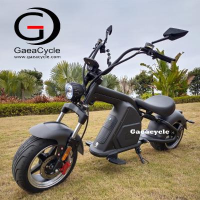 China Gaea M8 City Cocos 1500W 2000W E Chopper Moped Bike Unisex EEC COC Approved Citycoco Electric Scooter for sale