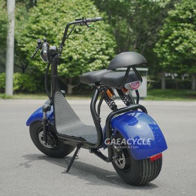 China Wholesale cheap removable Gaea 1000W 1500W 2000W battery mini scooter two wheels citycoco scooter electrico for sale