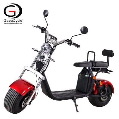 China Citycoco Unisex Eu Warehouse 60V 40AH Long Range Fat Tire Electric Scooter City Cocos 2 Seats With COC for sale