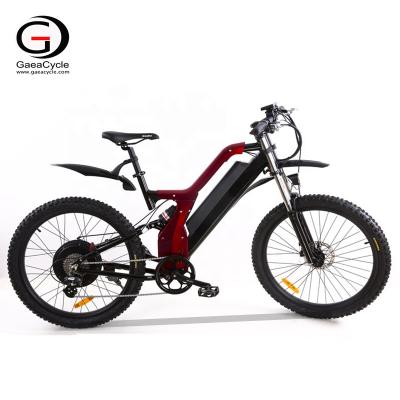 China Gaea standard 1000 watt mountain cleaver adult bike bicycle rear wheel electric ebike bicycle for sale for sale