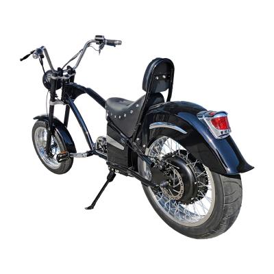 China 2021 GaeaCycle Vintage e Bike 1000W 48v Chopper Style Fat Tire Steel Electric Bicycle For Sale for sale