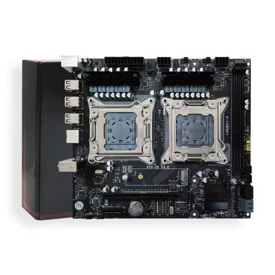 China Mini-itx E5 motherboard LGA2011, ATX, single LAN, M.2, DDR3 embedded by unique design desktop fanless motherboard for sale