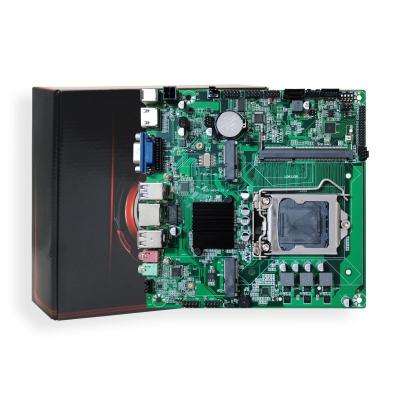 China Hot sale industrial fanless cheap mini-itx motherboard supporting single LAN, COM, SATA, MSATA, WIFI/4G module, Win 10 Linux for sale