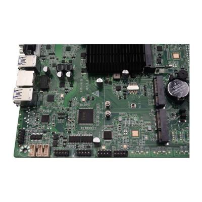 China Industrial grade thin mini-ITX with DDR4, VGA/LVDS, 2 COM, 5 SATA, MSATA, LAN, WIFI/4G module, audio for sale