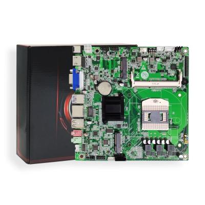 China Server Hot Selling Slim Mini-ITX AIO Motherboard Supporting with VGA/LVDS, 1 COM, Single LAN, MSATA, WIFI, DDR3L for for sale