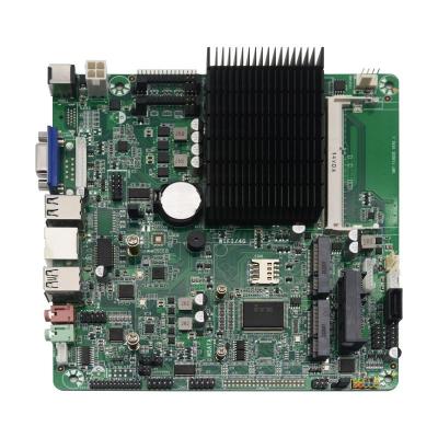 China J1900 Trail-D/M Thin Mini Bay ITX Industrial Hot Selling Motherboard With 6 COM DUA-LAN DDR3L 8GB Single Channel for sale