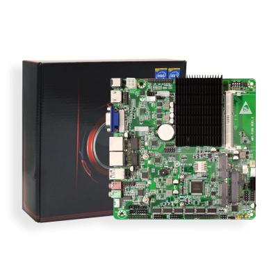 China Newcomer 2022 Industrial 8 GB 8*USB 2.0 Slots Mini-ITX Motherboard with 1*MSATA Include J1900 CPU, 6 COM, Dual LAN for sale