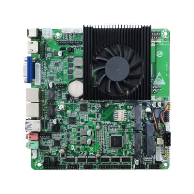 China Nice MINI Industrial Cheap Slim ITX Motherboard Support Haswell-U Series with 6COM, Dual LAN, MSATA PC Industrial Motherboard for sale