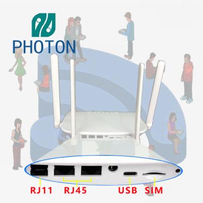 China FTTH CPE Router Long Range 4G Indoor CPE WIFI LTE CAT4 CPE PTW4262 for sale