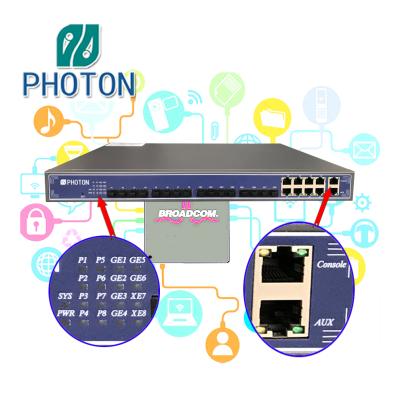 China FTTX Mini GPON OLT Uplink 10G Gpon 8 Port PTF3708E for sale