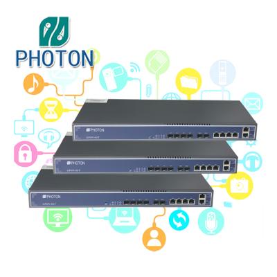 China FTTH photon optilink mini fiber optic gpon olt 4 port triple play for sale