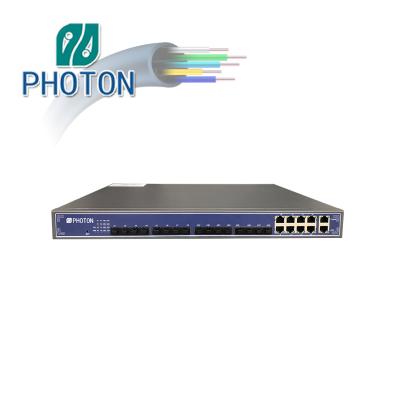 China Terminal 8 Port FTTH Optical Line olt gpon / Puertos OLT Fibra Optica GPON for sale