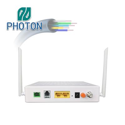 China FTTH 1GE+1FE+POTS+CATV+WIFI FTTH XPON EPON ONU Photon PTF2562B for sale