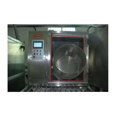 China Hot Selling Freezing Deburring Polishing Metal Sheet Edge Finishing Treatment Deburring Machine for sale