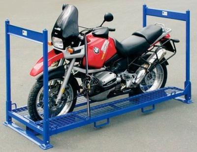 China Corrosion Protection Steel Shelf Rack Shipping Motorcycle Metal Transportation Shipping Pallet for sale