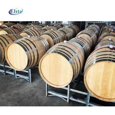 China Suitable for heavy duty 300L outdoor wine barrel on rack for sale