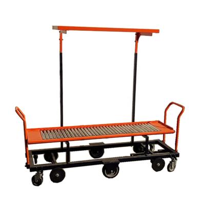 China Tools Green House Rolling Crop Rack Cart For Paprika for sale