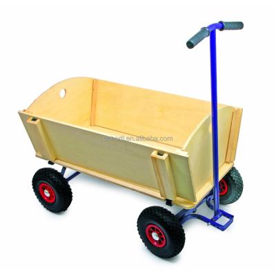 China Tools Folding Beach Wooden Handcart for sale