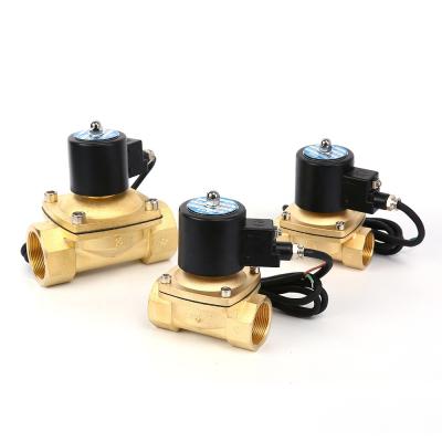 China 2/2 Series General Brand SNS 2WS Brass Normally Closed 3/8 Inch Waterproof Solenoid Valve for sale