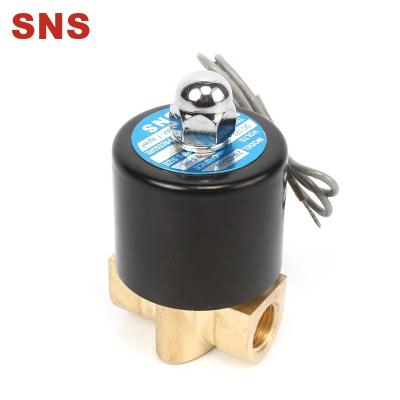 China SNS 2W025-08 General Direct Acting Type Brass Water Control Element Solenoid Valve for sale