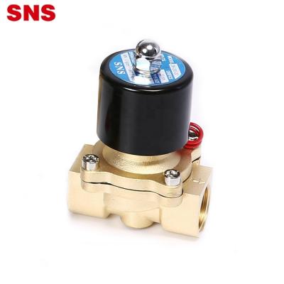 China SNS 2W200-20 General Wholesale G3/4 Normally Closed Brass Water Solenoid Valve for sale