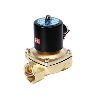 China General SNS 2W400-40 24v DC Brass Solenoid Valve Water for sale