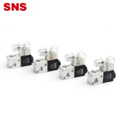 China Other SNS 3V1 Series DC24V Normal Closed 2 Position 3 Way Control Hydraulic Pneumatic Solenoid Valve for sale