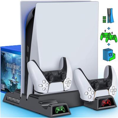 China 4-IN-1 Multifunctional PS5 Function Stand Filling Cooling Pad Quickly Designed for Gaming PS5 Fans for sale