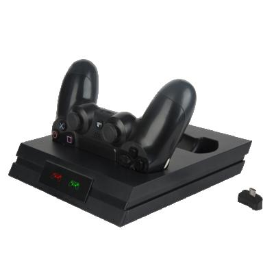 China ABS 3 in 1 Dual Charging Dock Station Stand Holder Charger with Charging Indicator for sale