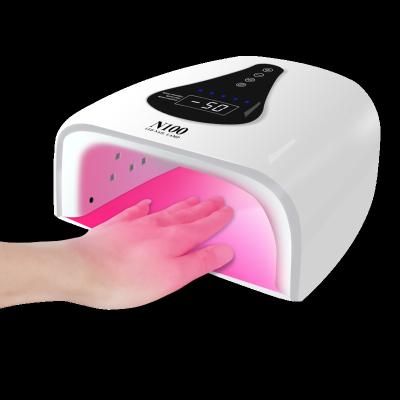 China ABS Nail Dryer Nail Light 150W wireless rechargeable nail light for sale