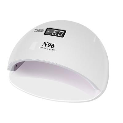 China Quick-Dry Sun uv 96W led nail dryer nail lamp rechargeable nails table lamp for sale