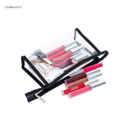 China Fashion FAMA Certificated Convenient Vinyl Cosmetic Bag Case Factory Vanity Lipstick Storage Bag for sale