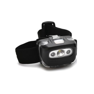 China New Design High Brightness Headlight Plastic Port 3Aaa Dry Battery Emitting Lamp White Light Outdoor Main Headlamp Led Headlights for sale